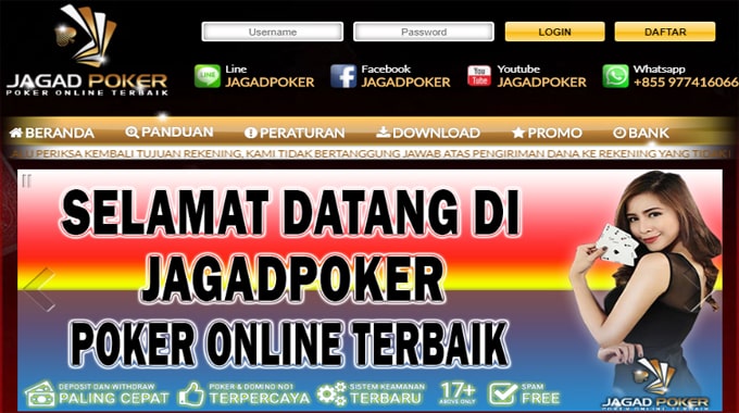 Jagadpoker Situs Judi QQ Poker Online Terpercaya 2019, 2020 & 2021